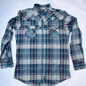 WRANGLER XLT WESTERN SHIRT  RETRO